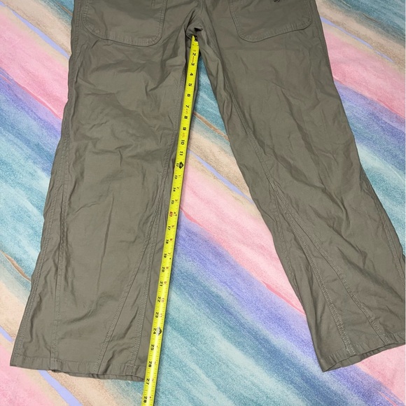 FREE People FP Movement Voyage Pants Cargo Straight Leg Desert Taupe size L - Picture 2 of 6